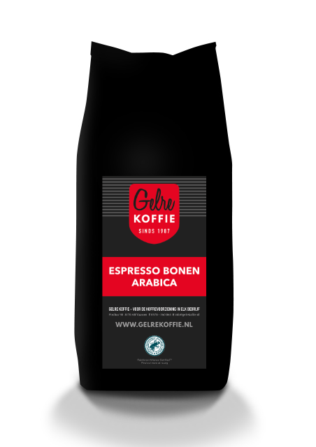 Gelre Espresso bonen Arabica Rainforest