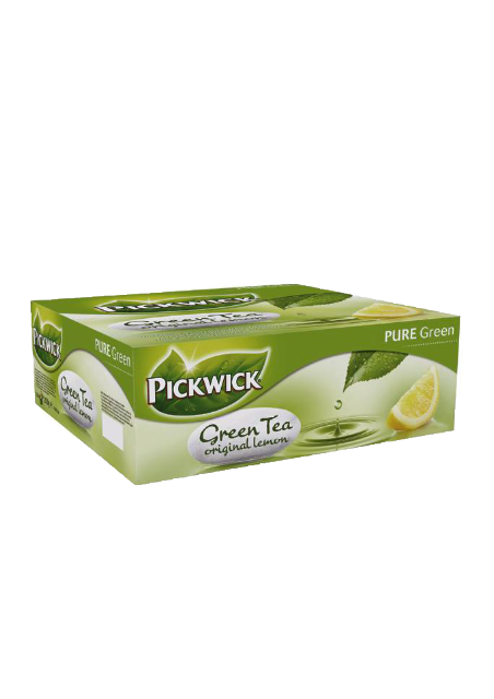 Pickwick Thee groene thee citroen envelop 2gr