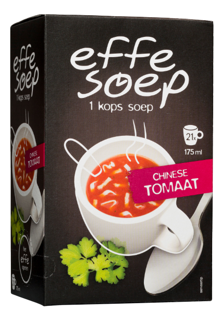 Chinese tomaat 21 sachets Effe Soep.