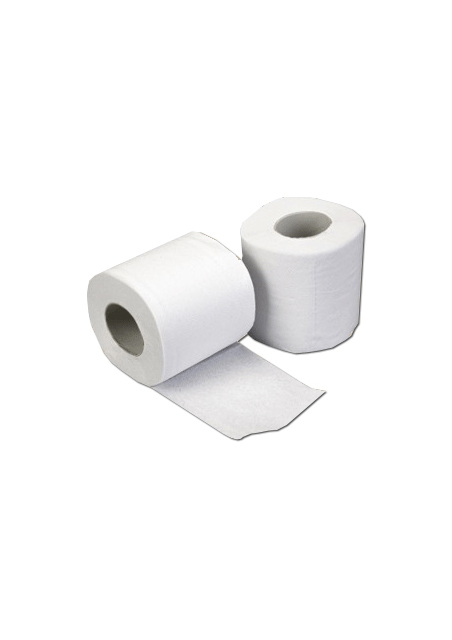 Toiletpapier traditioneel cellulose wit 2-laags 400 vel 10 x 4 rol